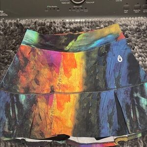 Dona Jo Colorful Athletic Skirt